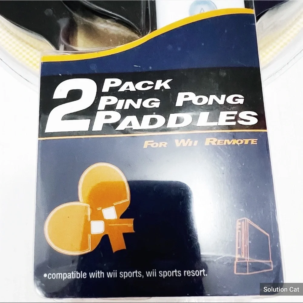 New Ping Pong Paddles for Nintendo Wii